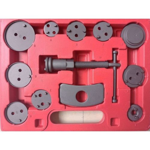 12pcs Universal Auto Car Precision Disc Brake Caliper Wind Back Tool Kit  Brake Pad Brake Pump Brake Piston Car Repair Tool Kit