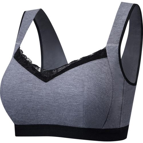 Bras After Breast Cancer Surgery Artificial Silicone Breast Bra Suit Women  Mastectomy Without Steel Ring Front Buckle,Gray,4XL : : Clothing,  Shoes & Accessories