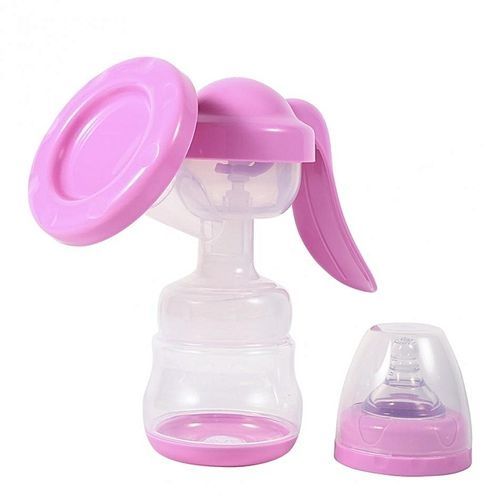 product_image_name-Dr Gym-Manual Baby Breast Milk Expressing Extractor Suction Pump For Nursing Lactating Moms - Gift For Expectant Mums-1