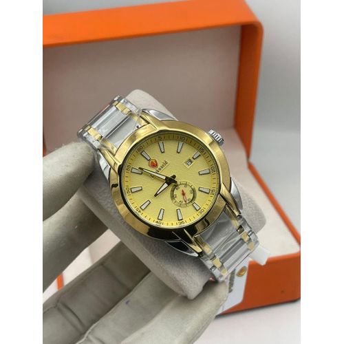 product_image_name-Lookworld- Two tone gold and silver Men luxury bracelet strap Watch -1