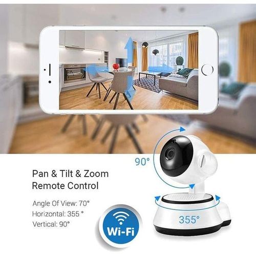 product_image_name-Generic-CCTV Live Monitoring Wifi 360 Degree Two Way Audio Camera-2