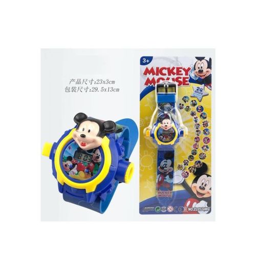 product_image_name-Mickey Mouse-24 Image Projector Wristwatch Toy For Boys And Girls-1