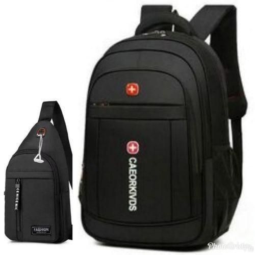 Fashion Waterproof Quality Laptop Bag Backpack( Earpiece not included)