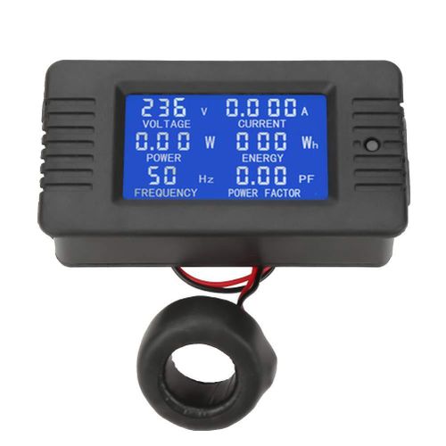 Generic AC Multifunction Digital Meter with 6 LED Accurate Readings with Closed CT