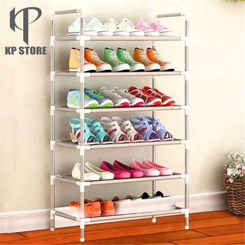 product_image_name-Generic-Shoe Rack Stackable Assembly Shoe Clothes Organizer-1