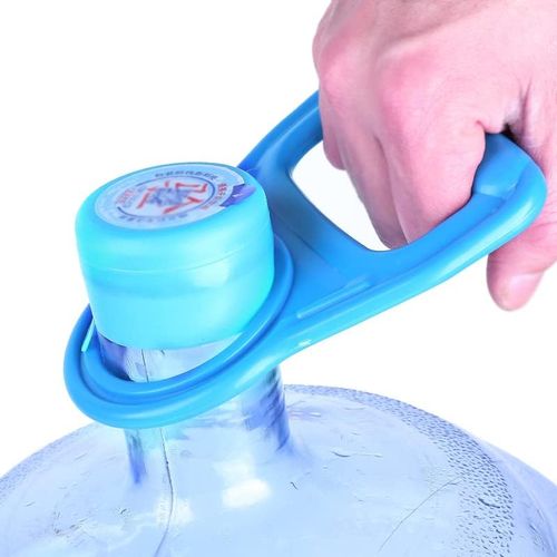 product_image_name-Generic-Water Dispenser Bottle, Gallon Handle Carrier Lifter - Blue-1