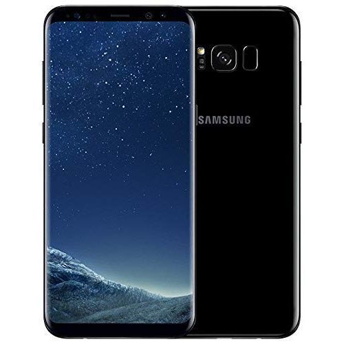 Galaxy S8 (4GB RAM,64GB ROM) 4G LTE Smartphone - Midnight Black + Free Tempered Glass