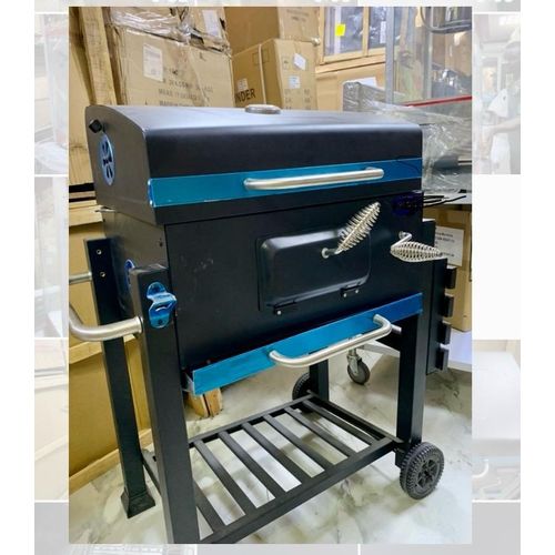 product_image_name-Genetic-Luxury Heavy-Duty Charcoal BBQ Grill – Large Outdoor Grilling Machine with Wheels-4