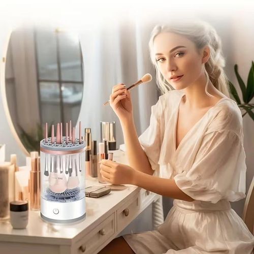 product_image_name-Generic-Multi-purpose electric makeup brush cleaner - Makeup brush drying rack-2