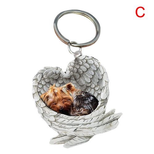 Fashion Acrylic Cute Sleeping Dog An Pendant Keychain Boy Car Rearview Mirror Cartoon Animal Hanging Ornament Girl Bag Jewelry C Jumia Nigeria