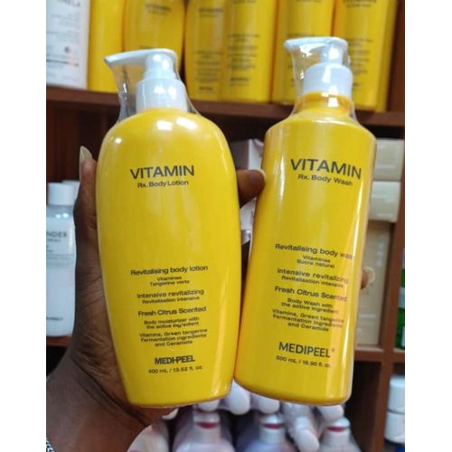 product_image_name-MEDI-PEEL-Vitamin Revitalising Body Lotion & Wash 500ml-1