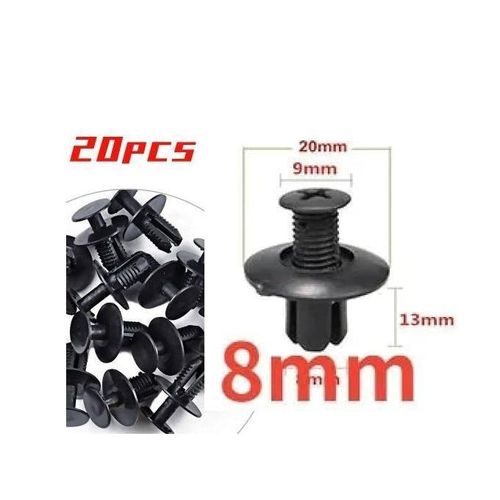 product_image_name-Generic-Fender & Bumper Clips – Durable Car Body Fasteners (Universal Fit)-4