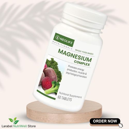 product_image_name-WELLNESS NUTRITION-Wellness Magnesium Complex 60 Tablets - For Muscle Bone & Joint Health With Magnesium Complex 60-3