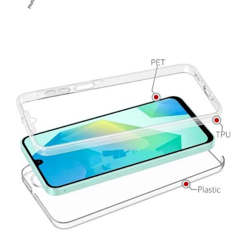 product_image_name-XIAOMI-Redmi 13C/Poco C65 360 Degree Transparent Front And Back Case-3