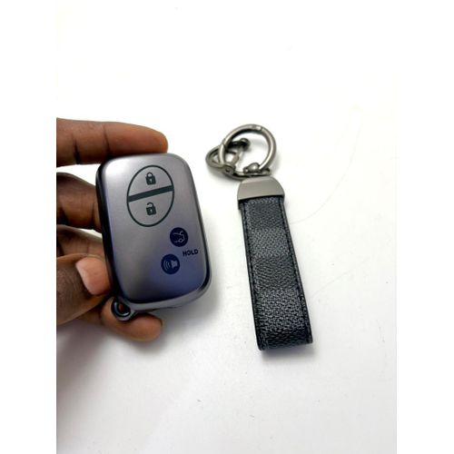 Generic Premium Plastic Key Case with Leather Strap for Lexus Es, Rx, Is, models