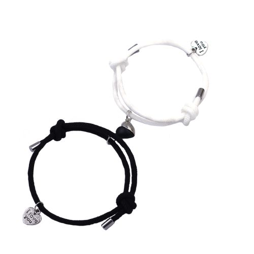 Couple Bracelet Set Black and White | My Couple Goal Innocence