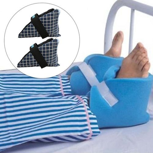 Heel Cushion Protector Pillow Relieve Pressure Sore Ulcers Foot