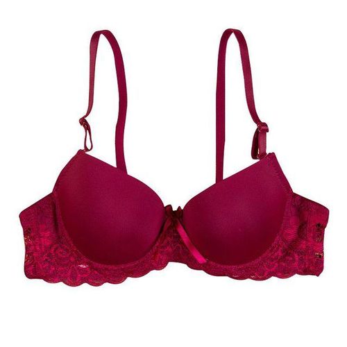 Generic Women Girl Seamless 3/4 Cup Push Up Bra Adjustable Support