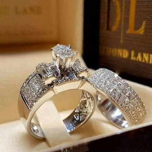 Diamond wedding rings for couples store