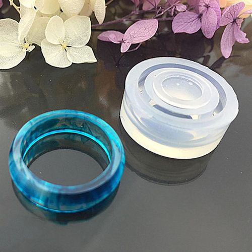Fashion 3 Silicone HandCraft Resin Ring Mold Casting Jewelry Rings DIY  Mould