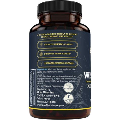 product_image_name-WISER MINDS-Lion's Mane + Ashwagandha 60 Capsules-4