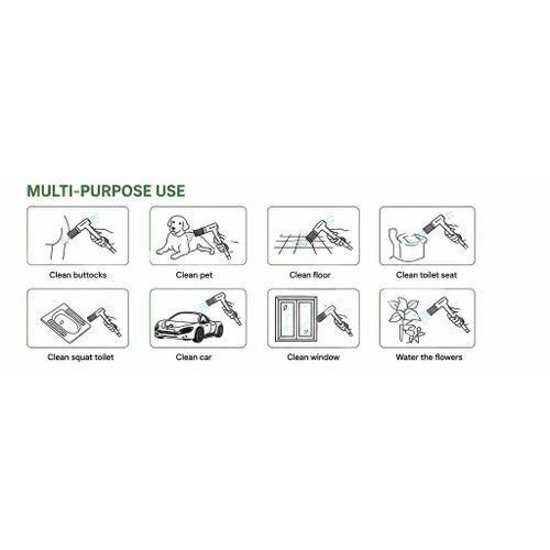 Generic  Top Quality CHOICE Spray Set (BIDET)-1pc - image 2