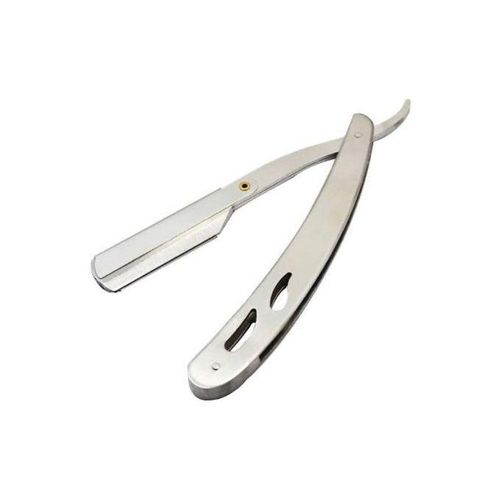 Generic Professional Stainless Steel Barber Straight Edge With Silver