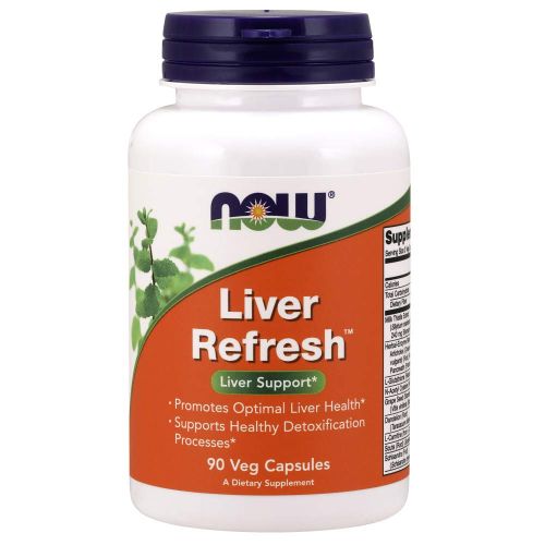 product_image_name-Now Foods-Liver Refresh™ With Milk Thistle Extract, 90 Veg Capsules-1