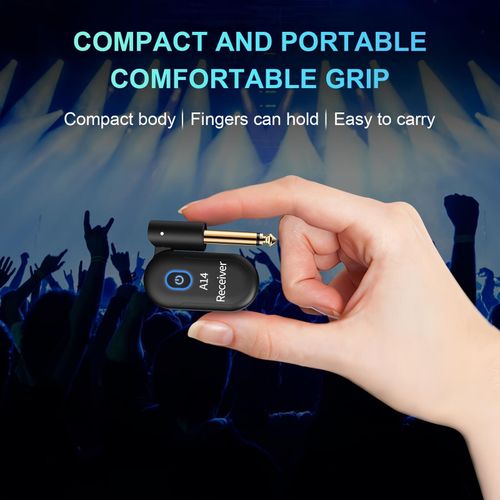 Generic 2.4GHz Wireless Guitar System (T-ransmitter & Receiver) – Rechargeable, Thumb-Sized, Dual-Mode Audio T-ransmitter - image 7