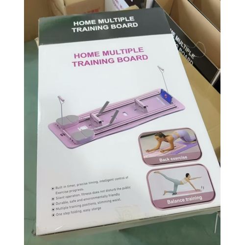 product_image_name-Generic-Abdominal Fitness Pilate Reformer Board with Pushup Handles & Rope Pulling with Automatic Rebound feature - Foldable -2