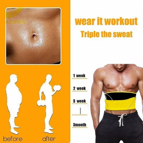 Fashion Mens Waist Trainer Belt Neoprene Slimming Body Shaper Weight Loss  Tummy Fitness Corsets Belly Sweat Fat Burner Shapewear