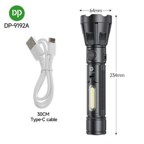 Generic DP-9192A Rechargeable Hand Flashlight - image 4