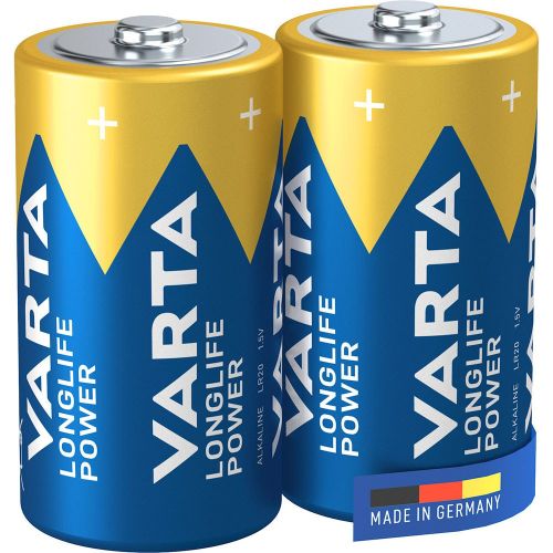 VARTA Batterie Alkaline, Mono, D, LR20, 1.5V