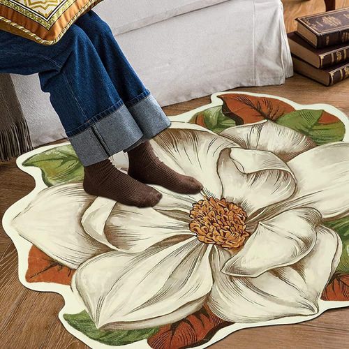 Generic 3D Anti Slip Carpet- Unusual Floral - 120CM * 120CM - image 2