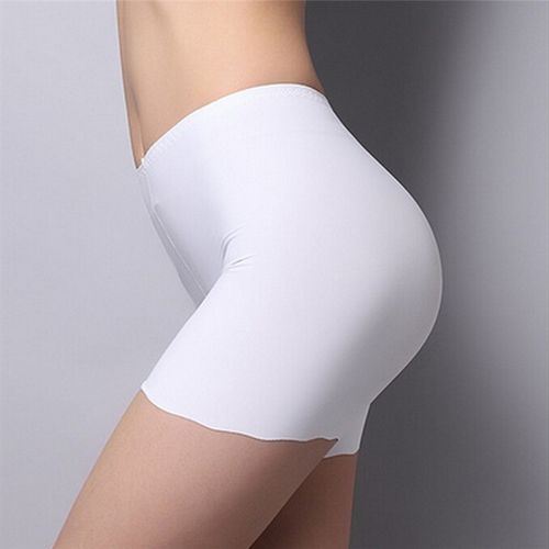 Fashion (white)2019 New Women Soft Cotton Seamless Safety Short