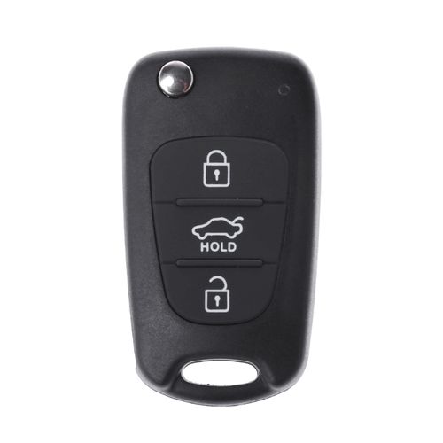 Generic 3 Button Flip Remote Key Fob Case Shell For Vehicle Covers