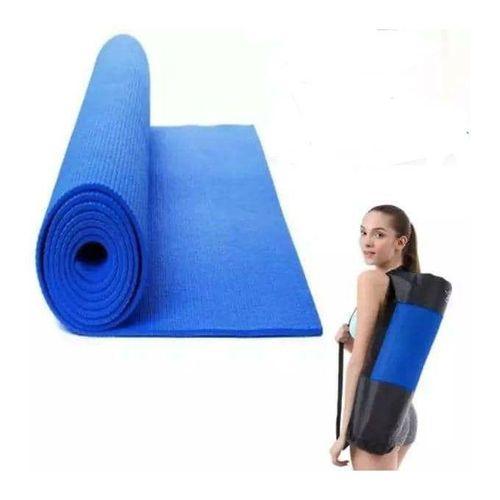 Generic blue yoga mat - image 2