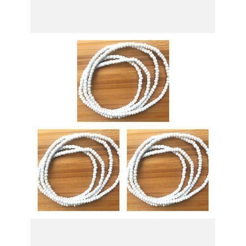 product_image_name-Generic-White Good Luck Waist Beads (3 Pieces)-1