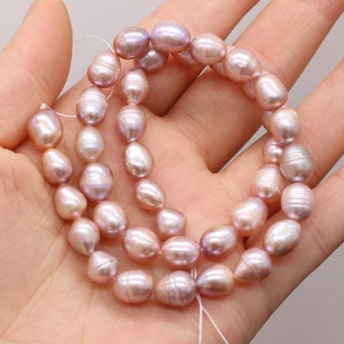 8-9mm Natural Freshwater Pearl Beads, Genuine Freshwater Pearls