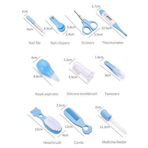 product_image_name-Generic-All-in-One Baby Grooming & Health Kit – Compact Travel Set for Infants -Blue-4