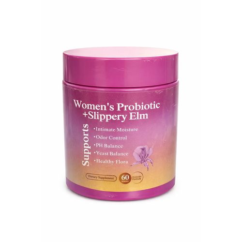 product_image_name-Elm-Women’s Probiotic + Slippery Gummies – Pineapple Flavour - Digestive & Intimate Care Support -1