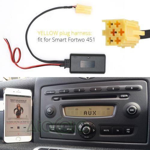 Car Bluetooth 5.0 Module 8 Pin MINI ISO Plug Cable AUX Adapter for