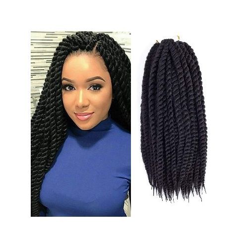 Marilyn Hairs Pre Braided Senegalese Braids Curly End Crochet Hair ...