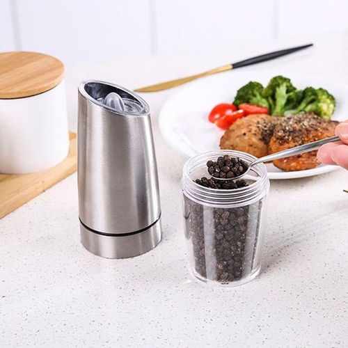 Gravity Electric Salt And Pepper Grinder Set Automatic Pepper And Salt Mill  Grin