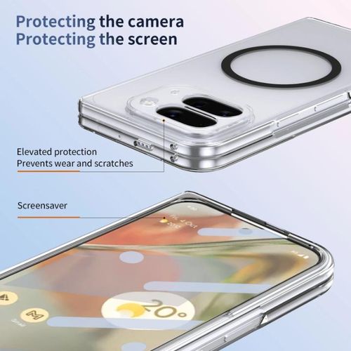 Generic Shockproof Transparent case with MagSafe for google pixel 10 pro fold - image 3