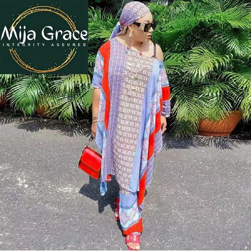 Fashion {MijaGrace}Women's Chiffon Printed PLUS-SIZE/FREE SIZE