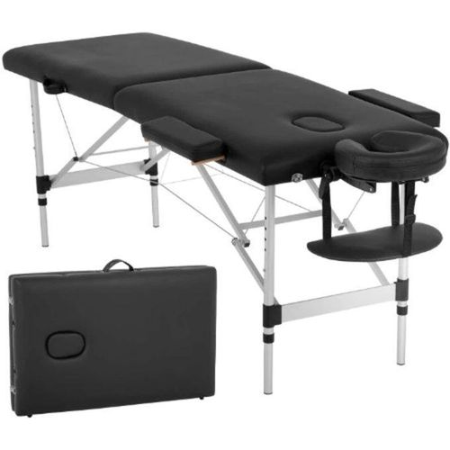 Generic Foldable Massage Bed - Black