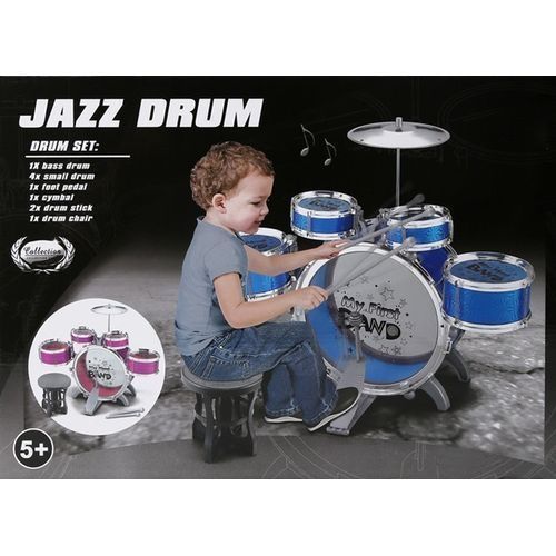 product_image_name-Generic-5 Set Musical Jazz Drum For Kids With Chair-2