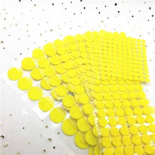 50Pairs Strong Self Adhesive Fastener Tape Dots 10/15/20/25/30mm