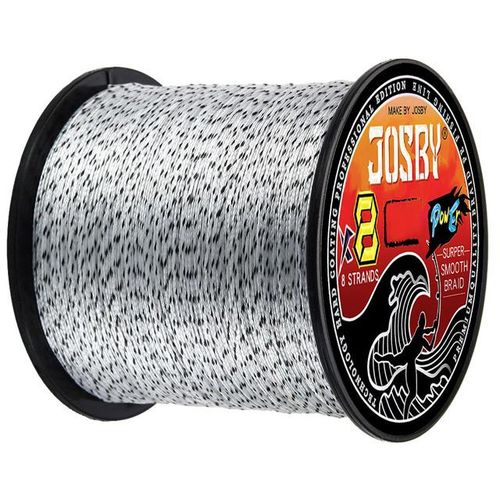 Generic Josby 10000m 500m 8 Strands Speckled Pe Braided Fishing Wire  Multifilament Super Strong Line For Freshwater Saltwater Carp